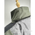 High Quality Green Windproof Hooded Jacket